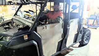 PART 4 | DIY Building Doors for the UTV | CFMoto Uforce 1000XL