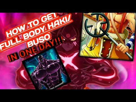 New Code Easy Method How To Get Full Body Haki Buso In One Day - blox fruits buso