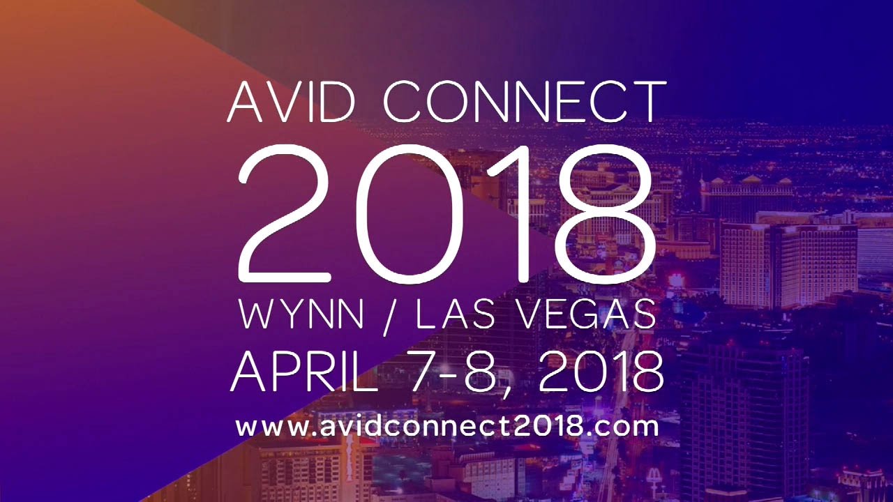 Avid Connect 2018 | Register today