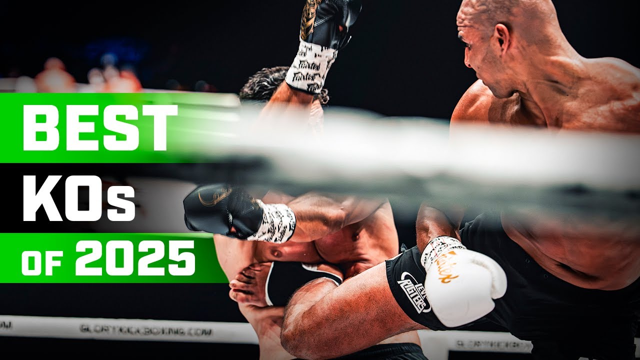 TOP 10 2025 GLORY KICKBOXING KO's - YouTube