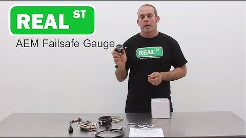 AEM AFR Failsafe Gauge 30-4900 Wideband O2 30psi Boost Gauge Product Spotlight