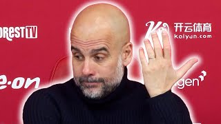Pep Guardiola post-match press conference | Nottingham Forest 0-2 Manchester City