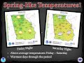 NWS Atlanta Weekly Weather Briefing for March 20, 2014