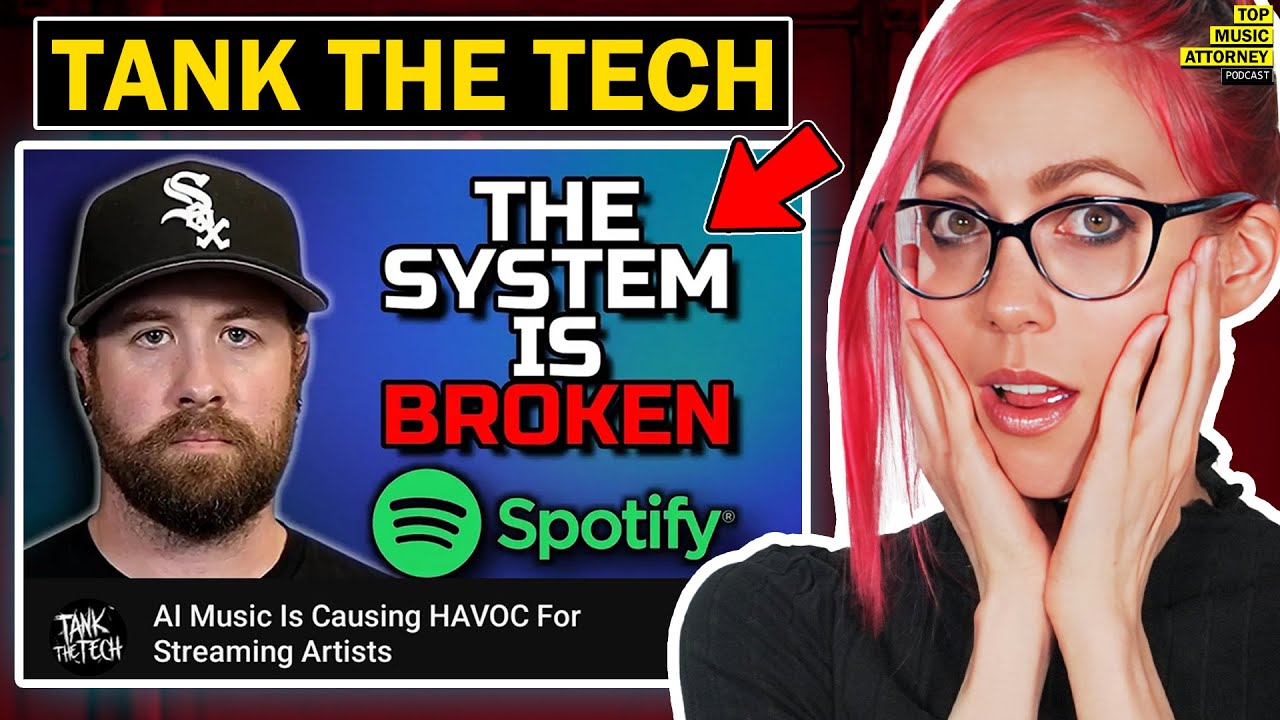 Lawyer Reacts To Tank The Tech -  AI Music Is Causing HAVOC For Streaming Artists