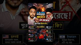 আয়াতুল্লাহ খামেনির মৃত্যুতে World reaction কি?#facts #shorts #war