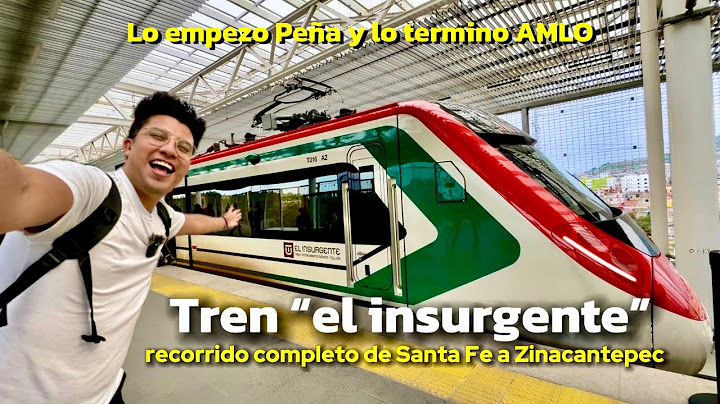 I traveled on the MEXICO - TOLUCA INTERCITY TRAIN 🇲🇽 the 1st HIGH-SPEED INTERCITY TRAIN in AMERICA