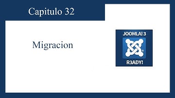 TUTORIAL JOOMLA 3.0 CAPITULO 32: MIGRACION