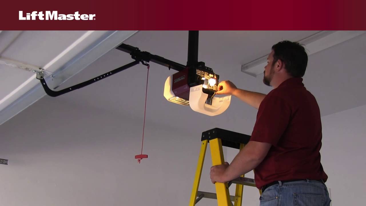 CSD How to program travel on LiftMaster® Security+2 0™ garage door opener - MaxresDefault