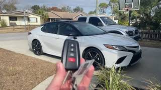 Toyota Factory Remote Start 2019 Toyota Camry