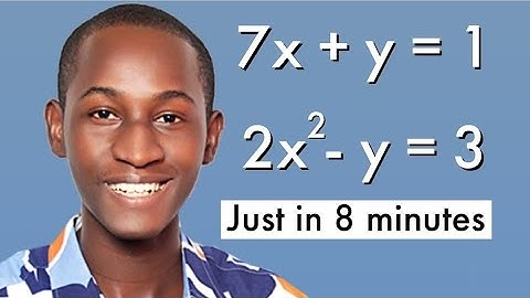 JAMB Maths Online Tutorial 2025 Likely Questions On Quadratic Simultaneous Equation