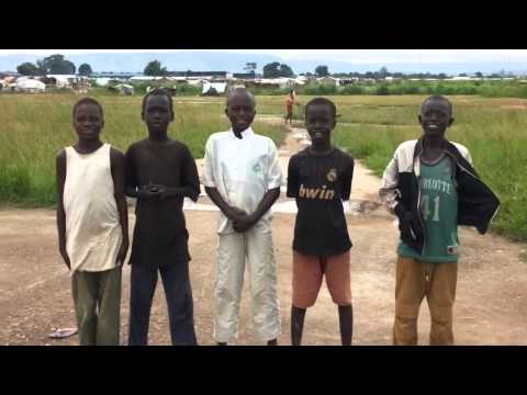 ქართველი ჯარის კაცები აფრიკაში და ქართულად ამღერებული აფრიკელი ბავშვები