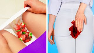 GIRLY AWKWARD MOMENTS || PERIODS, BEAUTY IS PAIN, RELATIONSHIP