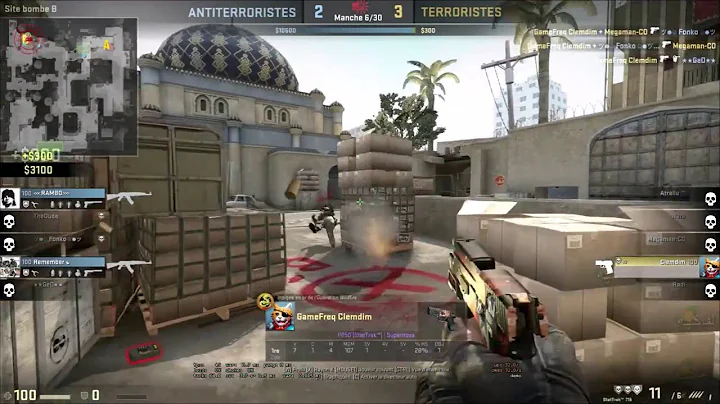 6 kills en 1 round CSGO