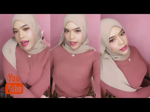 Rekomendasi Hijab Style hijab coklat montok baju pink
