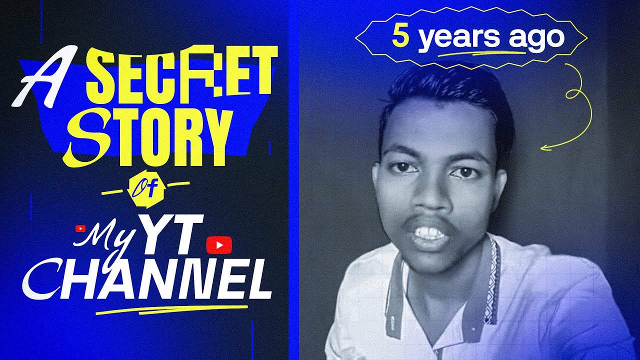 A Secret Story Of My Youtube Channel | Manoj Dey's Banner