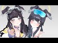 【ブルアカ】大型犬二頭の愛包ダンスホール　チアver.