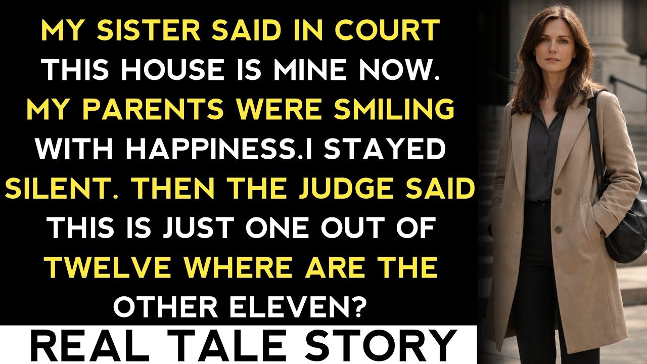 MY SISTER CLAIMED MY HOUSE IN COURT, MY PARENTS SMILED — THEN THE JUDGE ASKED ONE QUESTION