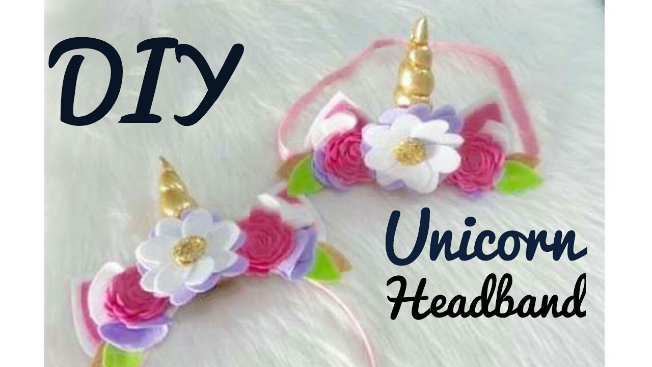 DIY Unicorn Headband for baby || Headband Ideas ||