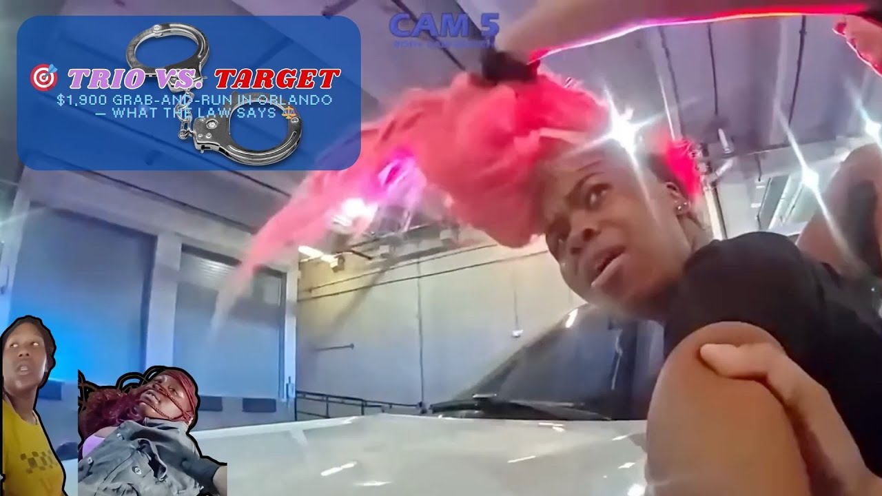 🎯 Трио против Target: 1900 долларов за «хватай и беги» в Орландо — что говорит закон ⚖️
