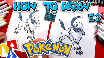 How To Draw Absol Pokemon - Ep 3