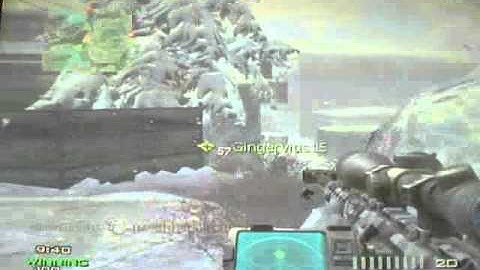 beast quickscope with the barrett 50 cal mw3