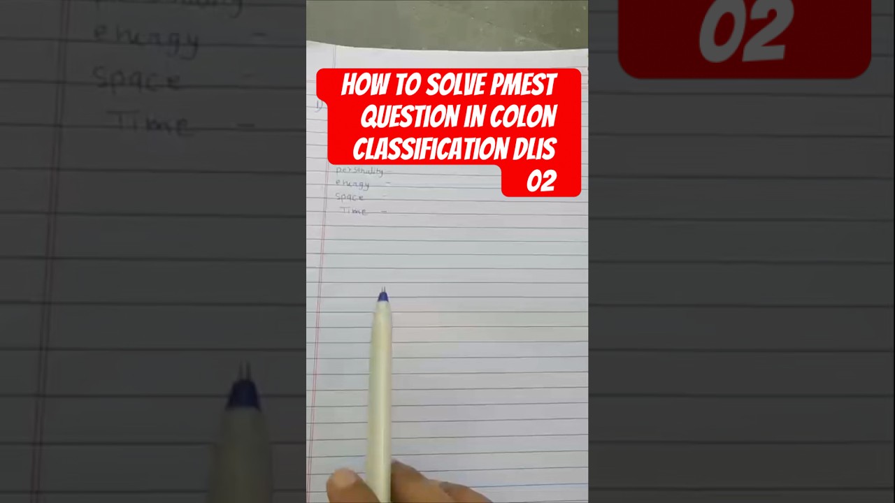 Dlis 02 Five fundamental categories question 