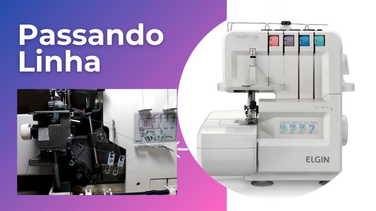 Como Passar Linha Overloque