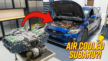 Forget the EJ25! Air Cooled Porsche Motor Swap is the DREAM!