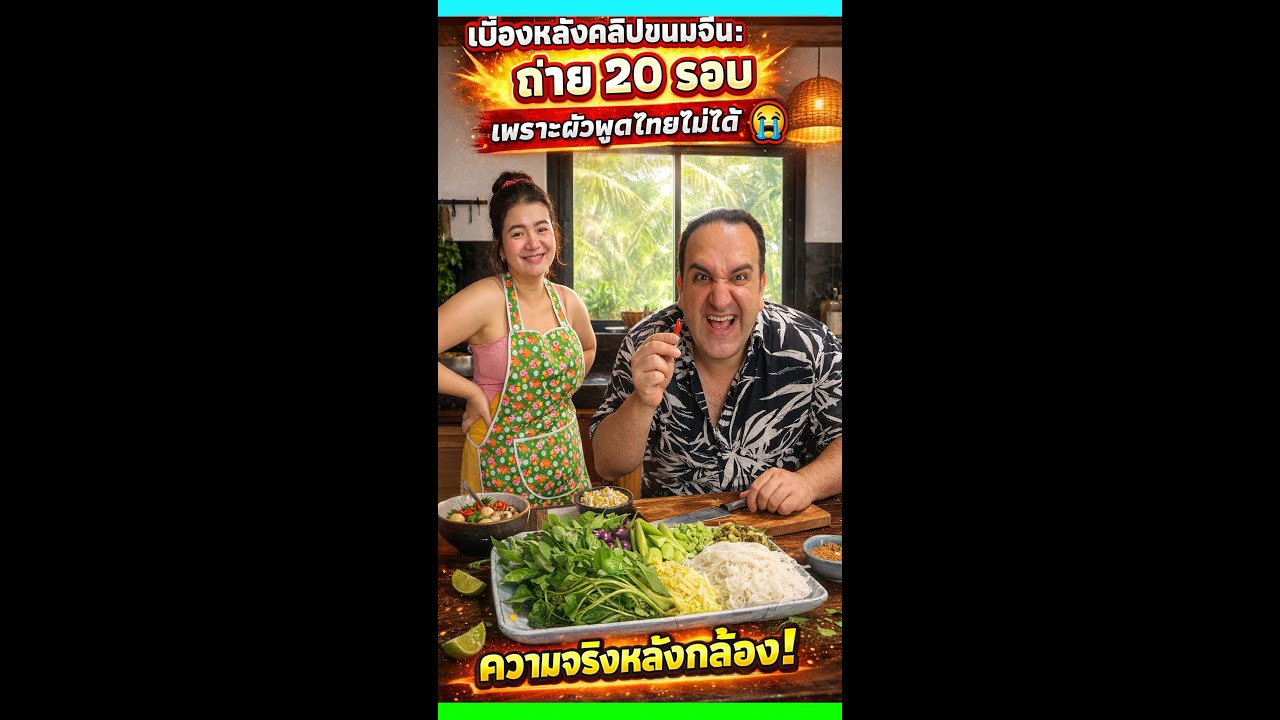 😂กว่าจะได้สักคลิป ตีกันแล้ว 108 ตลบ #เบื้องหลัง #ฮาๆ #ตลก #เคทวินอินบ้านนา #แกล้งแฟน