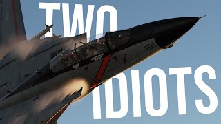 TWO NOOBS FLY A REALISTIC F-14
