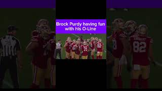 #49ers GEORGE KITTLE HIT BROCK PURDY #shorts