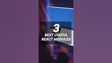 3 Best Useful React Modules