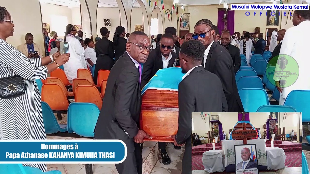 Les obsèques du patriarche Papa Athanase KAHANYA , voici l'intégralité de ses derniers hommages