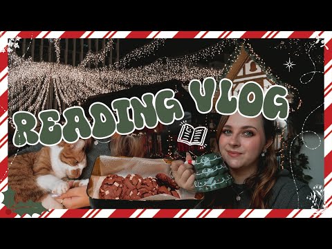 🎄📖A CHRISTMAS MARKET & COOKIE BAKING 📖🎄Christmas Countdown Day 14 & Reading Vlog #167