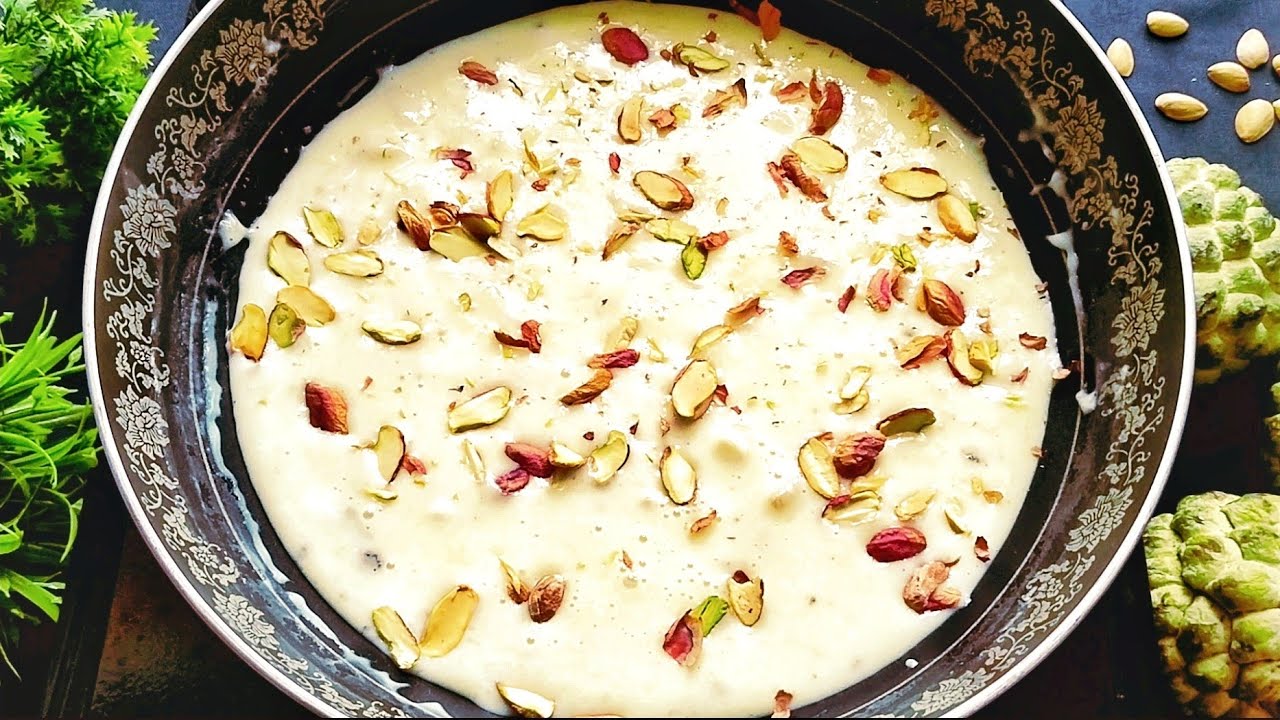 Sitafal Rabdi recipe / सीताफळ रबडी रेसिपी / रबडी रेसिपी / basundi ...