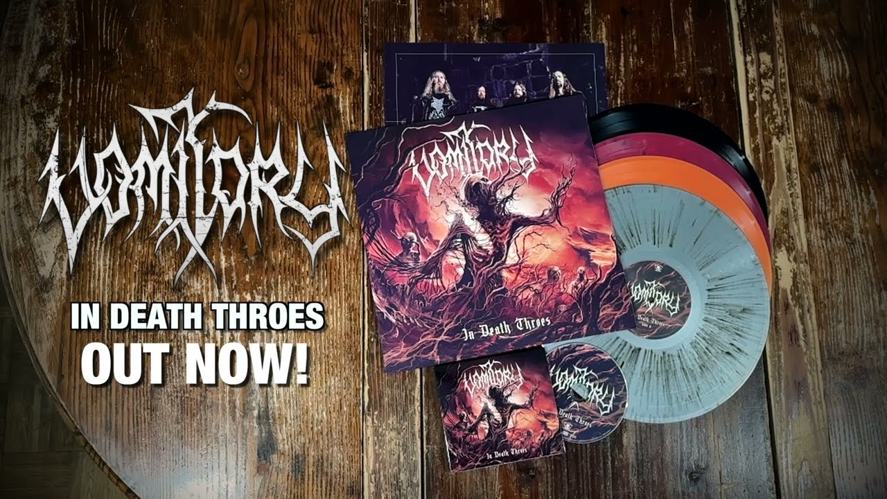 nabe190 VOMITORY / In Death Thron＋3枚 Vomitory - In Death Throes (Unboxing) - YouTube
