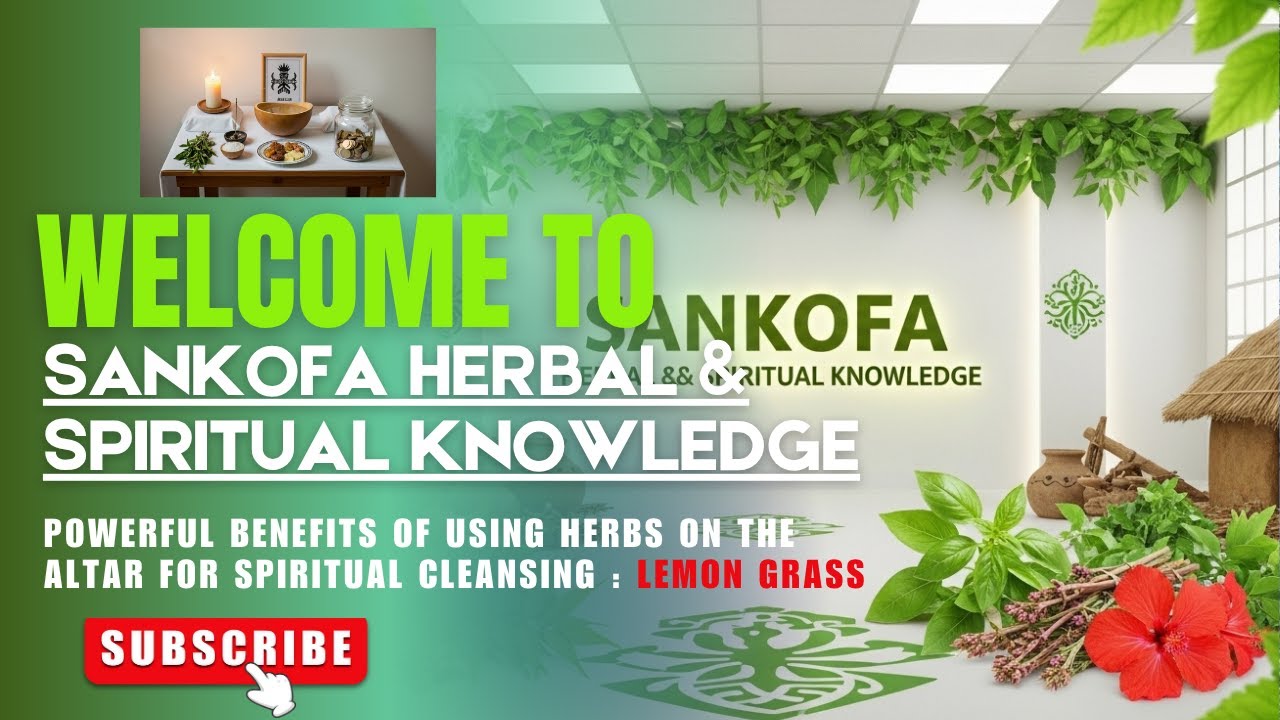 🌿 Powerful Benefits of Using Lemon Grass on the Altar for Spiritual Cleansing ✨🕯️
