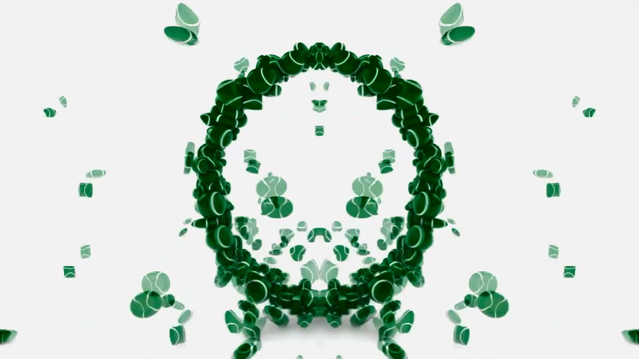 Learn ABC's with 3D Colorful Candies Glitch Effect Edit