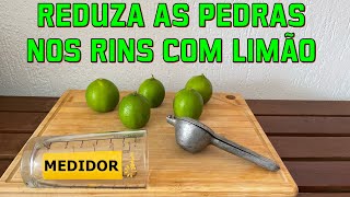 Limão EVITA Pedras no RINS ! Saiba QUANTO Consumir !