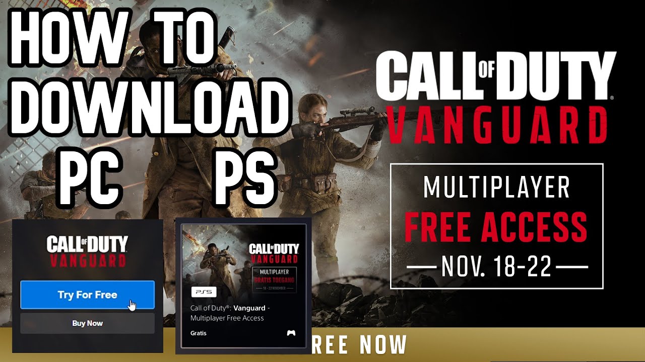 Vanguard Free Access Weekend Dates - How To Download Vanguard Multiplayer Free Access (pc/ps5)