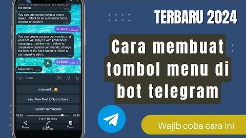 Cara Membuat Tombol Menu di Bot Telegram