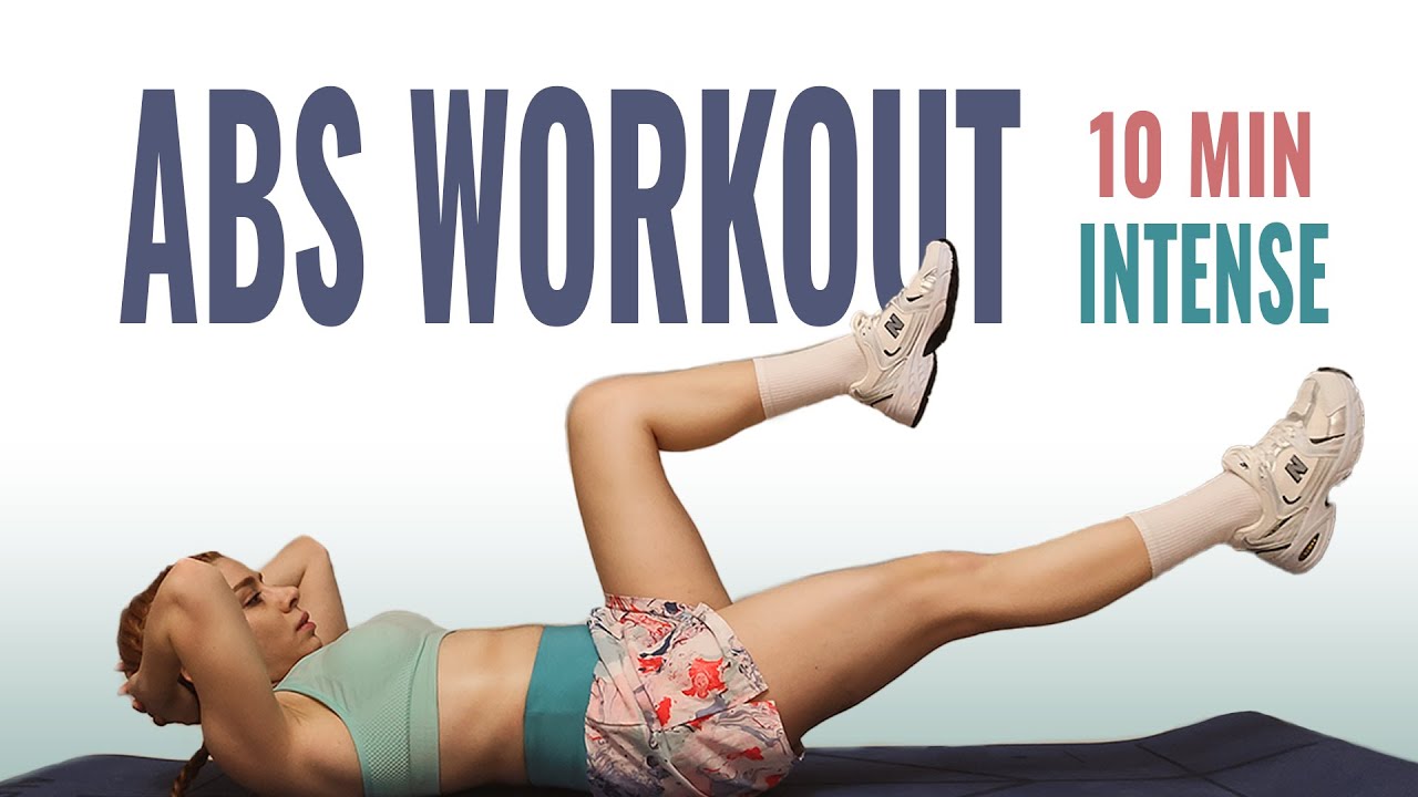 10 Minute Lower ABS Fat Burning Workout | No Equipment | At Home - YouTube