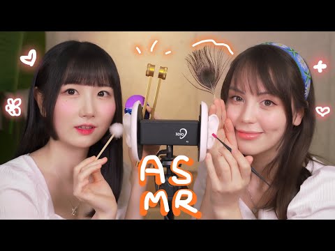 ASMR＠韓国！イライン©️と贅沢双子耳かき👂