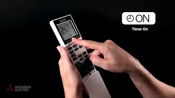 MSZ-GL/MSZ-GE How to set ON/OFF timer