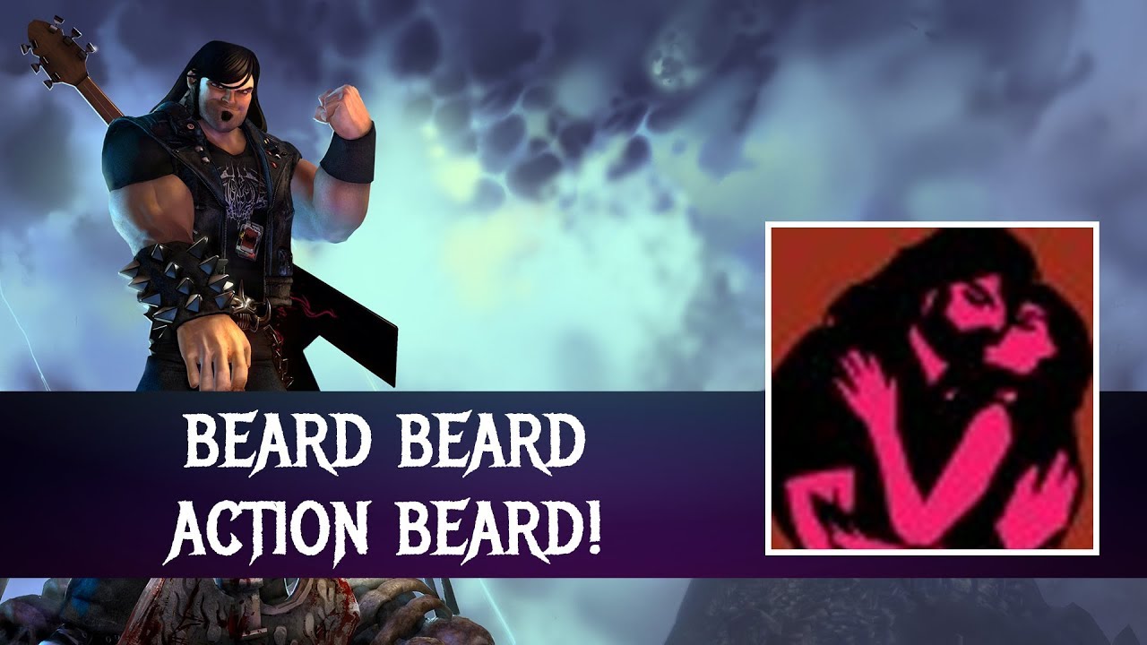 [Road to 100] Brütal Legend Beard Beard Action Beard! Achievement