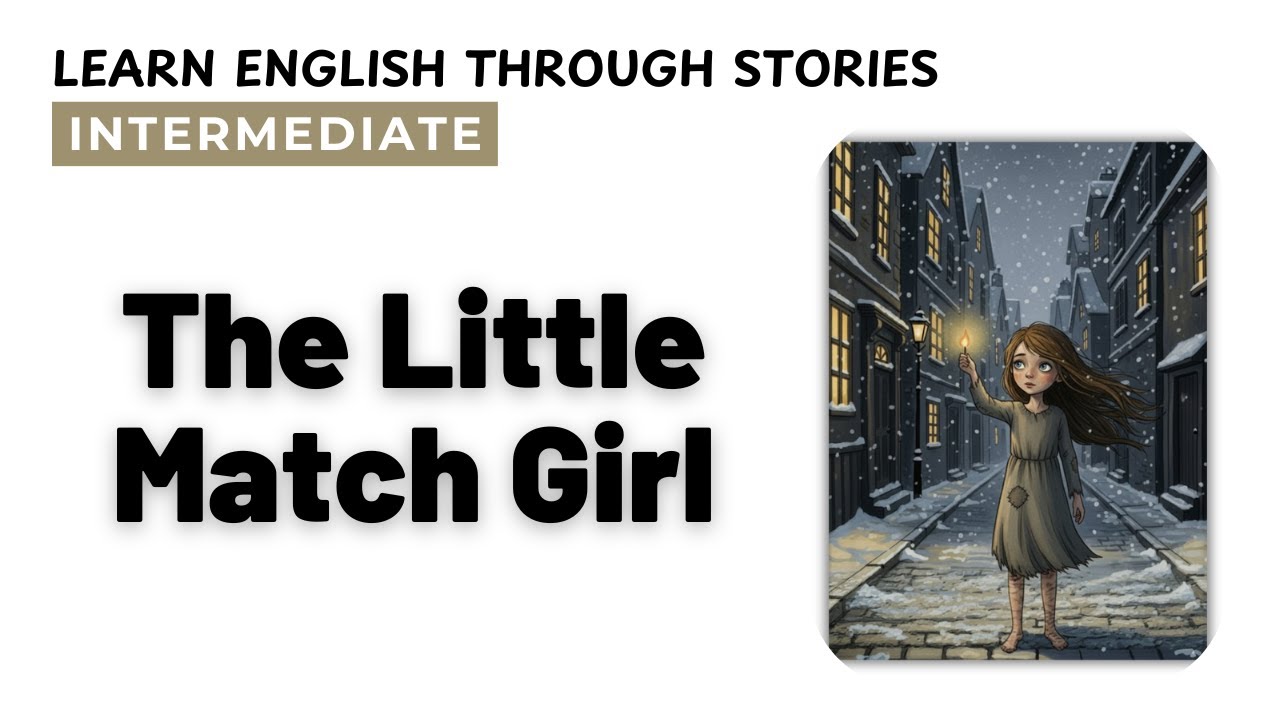 The Little Match Girl | Learn English Through Stories | Intermediate English