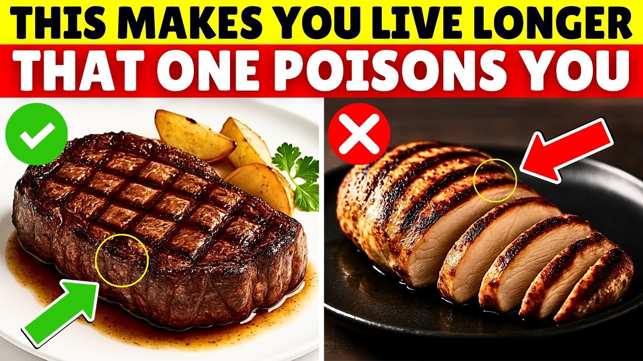 Over 60? 4 Meats to Avoid and 4 to Eat Daily