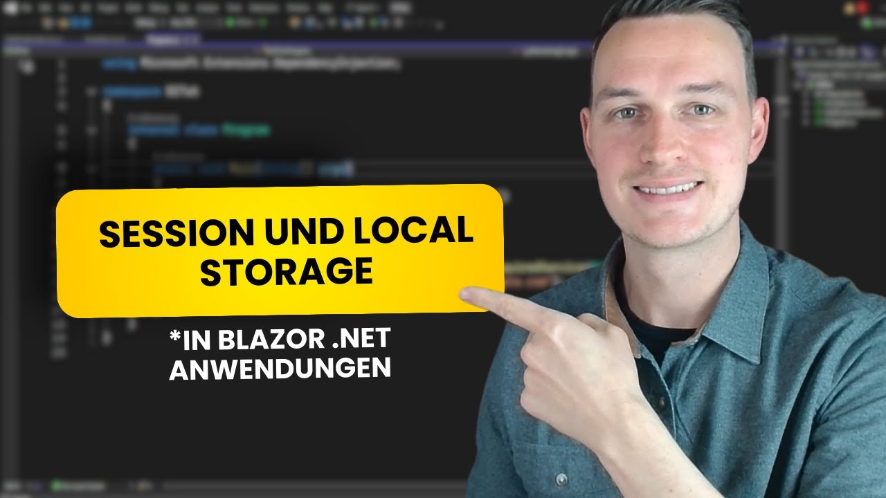 Blazor Session und Local Storage in .NET - Tutorial auf Deutsch - YouTube