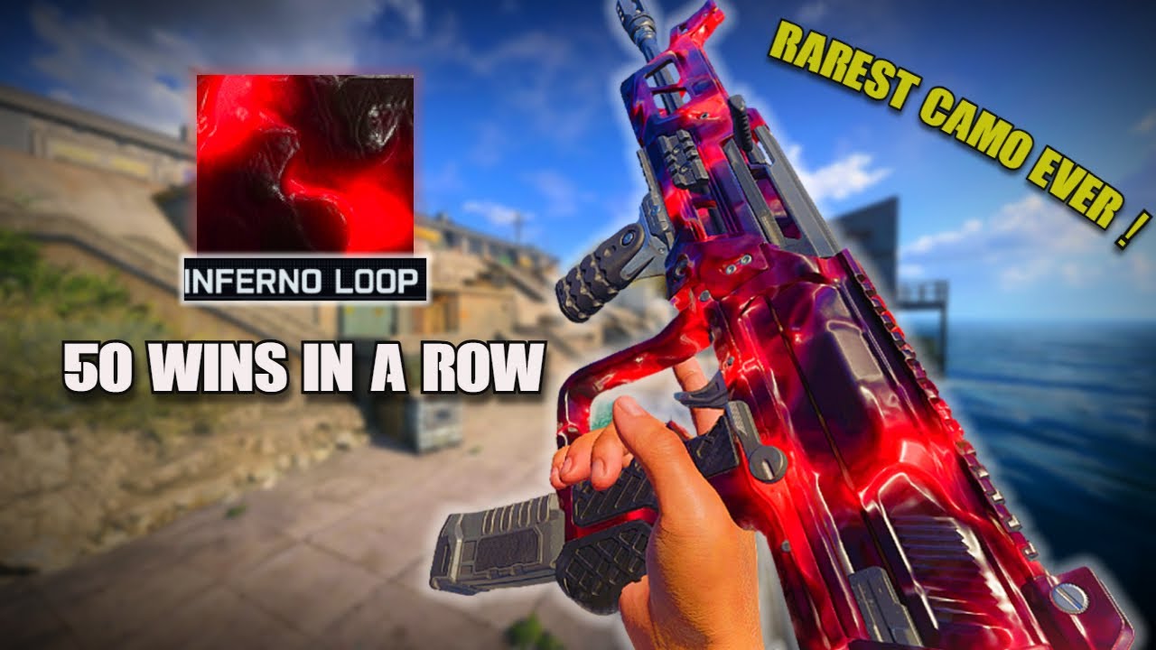 How YOU can complete the HARDEST warzone challenge and UNLOCK the INFERNO LOOP CAMO...(rarest camo)