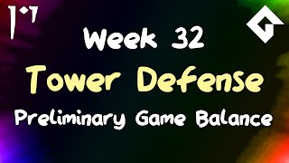 Let's Make a Tower Defense Game - Week 32 - Preliminary Game Balance screenshot 4